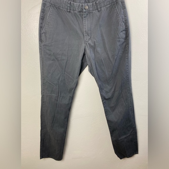 Bonobos Gray Neutral Chino Cotton Pants Men’s 34 x 36 - Picture 14 of 14